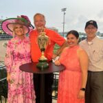 Janice Dean Instagram – You don’t often see the crew that work behind the scenes @KentuckyDerby, so here’s a few pictures of my incredible team.  So grateful to all of them for making me look (and sound) good! To Sam, Jeff, Dennis, Javi, Kimi, I ♥️ you!