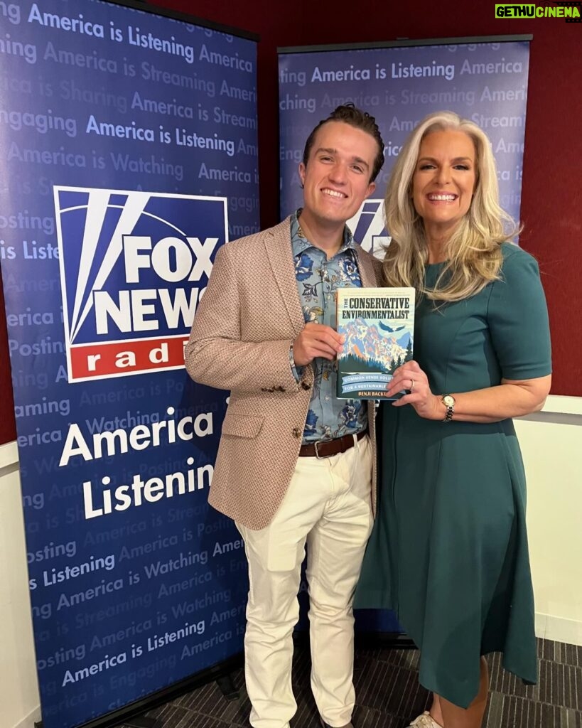 Janice Dean Instagram - My friend @BenjiBacker joins me for a great conversation about the environment and protecting the wonderful planet we all share. It’s only been the last few decades where climate change conversations have become partisan, and he wants to get us back to a place where we all have educated, helpful discussions. Listen: https://megaphone.link/FOXM9809956834