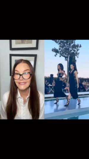 Janice Dickinson Instagram - The VIEW 🌊 #versace #runwaymodel