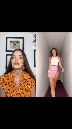 Janice Dickinson Instagram - Giving Barbie vibes 🕺 #modelreview #runwaywalk
