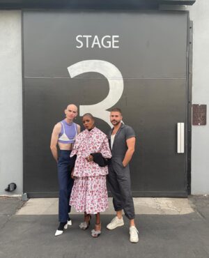 Janicza Bravo Instagram - I stopped by @rupaulsdragrace to help the queens act their padded asses off 🎬! An all-new #AllStars7 — streaming on @paramountplus! ✨ 

Dressed by @laura_sophie_cox 
Face by @andremakeup