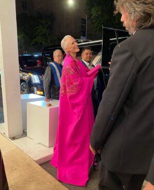 Janicza Bravo Instagram - Monday May 2nd, first Monday in May. I’m geriatric so posting in real time is not a skill set I possess.

Thank you to @schiaparelli   @danielroseberry. 
You took care of me. I won’t soon forget. And to the folks @costumeinstitutelibrary   @voguemagazine, it was a treat to be had. 

🎩 @stephenjonesmillinery, 💄 @yukihayashi89, 💎@lisaeisnerjewelry