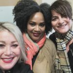 Jann Arden Instagram – Me and lisa and wendie. Been too long! That’s the nice part of being on the road- you get to see friends from right across the country