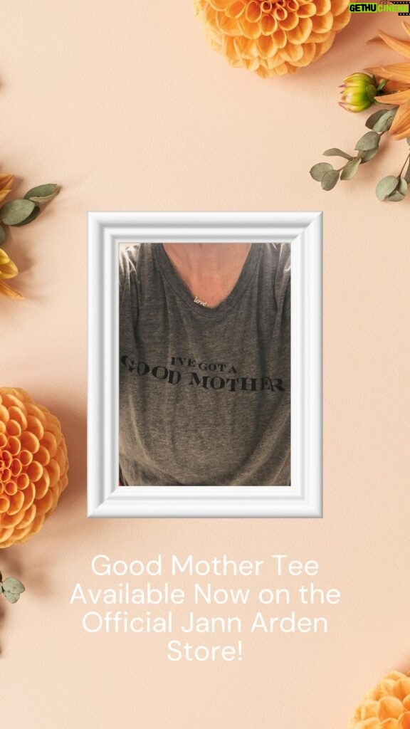 Jann Arden Instagram - Show Mom some love with a Good Mother Tee. SHOP link in bio!