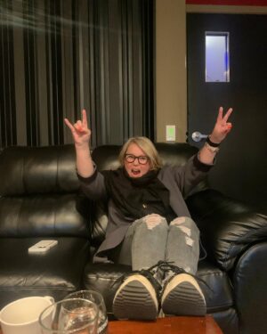 Jann Arden Instagram - Had the best time at the studio today- new record is almost finished.... @russellbroom was a brilliant producer genius as usual. Many thanks to @lisajuliejacobs and @lylemolzan for playing like it was 1985! @oclstudios