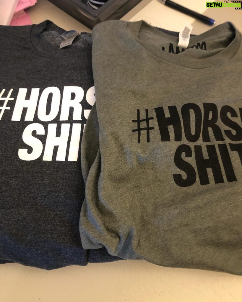 Jann Arden Instagram - Monday morning a a great day to order some HORSESHIT SWAG 💯 of the proceeds goes to help horses. END LIVE HORSE EXPORT FOR GOOD. Literally for GOOD. Www.horseshit.ca