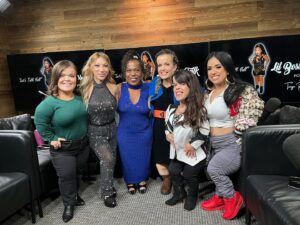 Jasmine Arteaga Sorge Instagram - Fun times with these ladies doing tonyas podcast. Stay tuned ❤️