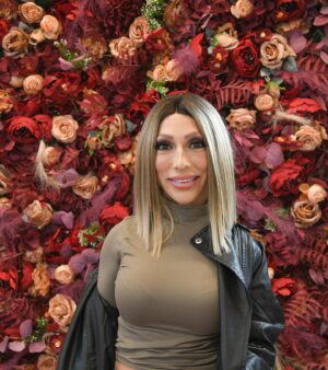 Jasmine Arteaga Sorge Instagram - Who else is loving this color Latte in style Camellia!! You can get any of the wig styles in all colors we carry! How many of you also wear wigs like me? I would love to know. #linkinbio #wigsavailable #wigsforsale