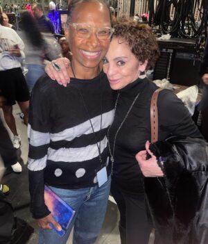 Jasmine Guy Instagram - Salute 🫡 to the Alvin Ailey American Dance Theater. We had a blast backstage with Ronnie Favors, rehearsal director, and the handsome young man who lifted me James Gilmore.  Being there brought back so many memories!! Sending lots of love to Renee and Matthew❤️ #alvinailey #atl #atlanta #dancers