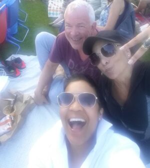Jasmine Guy Instagram - On our way to ride that midnight train with @iammonastephen & @gendreaudesigns #gladysknight #botanicalgardens #funtimes with #friends