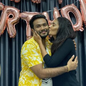 Jasmine Michael Instagram - “We have shared so many magical moments of our life. We laughed and cried together and made smiles out of frowns. 

You are my everything my WORLD @jasminmichael.official 

Wishing you a happy birthday My Sister ♥️

#jm#pillayasbalan#brothersisterlove#myworld#love#life