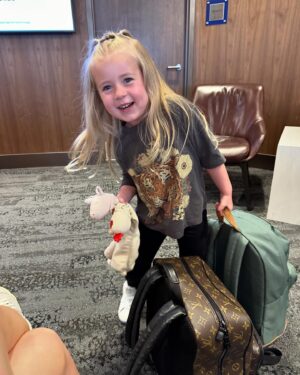 Jasmine Roth Instagram - Headed on a family adventure.  You guys are usually really good at this…Where do you think we’re going? 🤔🤔

And yes, I’ve taken more photos on my way to LAX than some people take on their whole trip.  But I fully subscribe to the idea that vacations are just like life - The journey is what matters!  Everything we do (packing our luggage, drinking a lemonade while we wait for the plane, finding our seats) can be a moment for gratitude and happiness.  It’s definitely easier when your toddler is being cute and you’re on vacation (let’s see if I feel the same enthusiasm on the flight home right!?) but you know what I’m getting at.  We can find joy in the small moments - even if they’re very simple. 🙂🙂

Ok…long(ish) flight.  Doing a “ask me anything” in my stories to pass the time.  See you there!

#BuildYourHappy #RothFamilyStory #OutOfOffice