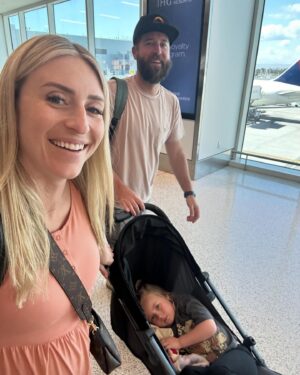 Jasmine Roth Instagram - Headed on a family adventure.  You guys are usually really good at this…Where do you think we’re going? 🤔🤔

And yes, I’ve taken more photos on my way to LAX than some people take on their whole trip.  But I fully subscribe to the idea that vacations are just like life - The journey is what matters!  Everything we do (packing our luggage, drinking a lemonade while we wait for the plane, finding our seats) can be a moment for gratitude and happiness.  It’s definitely easier when your toddler is being cute and you’re on vacation (let’s see if I feel the same enthusiasm on the flight home right!?) but you know what I’m getting at.  We can find joy in the small moments - even if they’re very simple. 🙂🙂

Ok…long(ish) flight.  Doing a “ask me anything” in my stories to pass the time.  See you there!

#BuildYourHappy #RothFamilyStory #OutOfOffice
