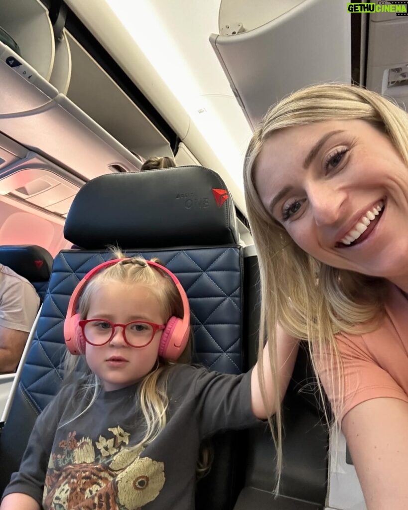 Jasmine Roth Instagram - Headed on a family adventure. You guys are usually really good at this…Where do you think we’re going? 🤔🤔 And yes, I’ve taken more photos on my way to LAX than some people take on their whole trip. But I fully subscribe to the idea that vacations are just like life - The journey is what matters! Everything we do (packing our luggage, drinking a lemonade while we wait for the plane, finding our seats) can be a moment for gratitude and happiness. It’s definitely easier when your toddler is being cute and you’re on vacation (let’s see if I feel the same enthusiasm on the flight home right!?) but you know what I’m getting at. We can find joy in the small moments - even if they’re very simple. 🙂🙂 Ok…long(ish) flight. Doing a “ask me anything” in my stories to pass the time. See you there! #BuildYourHappy #RothFamilyStory #OutOfOffice