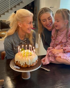 Jasmine Roth Instagram - It was also my mom’s birthday today! 🎂 We made it into a special staycation weekend at the “Roth Homestead Hotel” and even though not much went to plan - we still had fun!
1. Tried the new @lorea.hb. ☀️
2. Always read the fine print.
3. Cake after a poolside bbq.  My mom eats gluten free and this year I did the @nothingbundtcakes 8” and it was delicious!
4. Three generations…
5. 😎
6. Mocktails!
7. @brettrothofficial imported this bus from Japan.  DM if you want to help us completely restore it. 🙏🏼🙏🏼
8. I’m impressed @hazelrothofficial!
9. Cousin’s wine, grandma’s salad dressing recipe, chopped salad were our sides for pizza Friday. @monumentwine
10. 🍦🍦

#BuildYourHappy #RothFamilyStory #WeekendVibes
