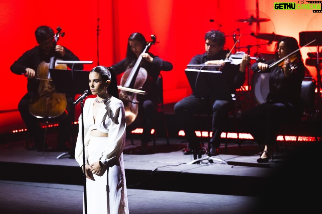 Javiera Mena Instagram - Aún no aterrizo de estos momentos. Gracias por estar 💕🎻 📸 @fotogalvez