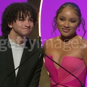 Jaylen Barron Instagram - Thank you @acefilmeditors to have me present at the award show. Congratulations to all the winners! Your hard work doesn’t go unnoticed, and is so appreciated. “We see you” 

Styled: @andrewgelwicks 
Photography: @conradcaptures 
Makeup: @antonmakeup 
Hair: @iam_whatshername_ 
Dress: @pamellaroland 
Jewelry: @dangelojoyeria 

@katzpublicrelations