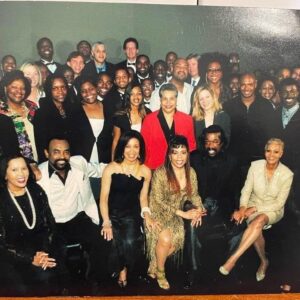 Jazelle Barbie Royale Instagram - The stage and entertainment has always been my life here I am in New York singing with Dionne Warwick,ashford&simpson,Freddie Jackson,Lisa Fischer, kindrick family soul, and many more. I remember Dionne asking me to help change her shoes lol Luther vandross was supposed to be there but he had just taken ill. Can you find little jazell