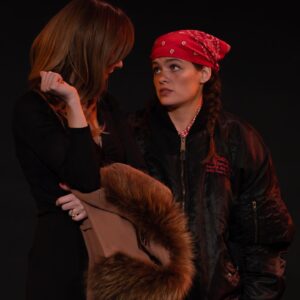 Jazlyn Nicolette Sward Instagram - My DEBUT PLAY as Sally Darby in Snow Leopards (!!!!!!) In all my life I have never experienced such genuine excitement. 

I grew up on stage, it was often the only place I felt at home. Although, I grew up on stage I managed to never do a play. Funny how the opportunity hadn’t presented itself til now.

When McKensie came to me a few months ago with this play, I have never met a character more perfect for me. We spent months in rehearsals laughing, crying, screaming FEEEELLINNNGG! Not only is she the most gracious & supportive actress but a wickedly talented director & producer. What a honor it has been to share the stage with you @kensielane. 

Please come by & support, we have one more show but they are selling fast. & a HUGE thank you to everyone who has already shown their support thus far!