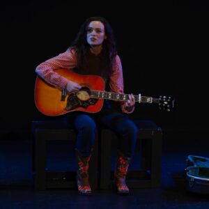 Jazlyn Nicolette Sward Instagram - My DEBUT PLAY as Sally Darby in Snow Leopards (!!!!!!) In all my life I have never experienced such genuine excitement. 

I grew up on stage, it was often the only place I felt at home. Although, I grew up on stage I managed to never do a play. Funny how the opportunity hadn’t presented itself til now.

When McKensie came to me a few months ago with this play, I have never met a character more perfect for me. We spent months in rehearsals laughing, crying, screaming FEEEELLINNNGG! Not only is she the most gracious & supportive actress but a wickedly talented director & producer. What a honor it has been to share the stage with you @kensielane. 

Please come by & support, we have one more show but they are selling fast. & a HUGE thank you to everyone who has already shown their support thus far!