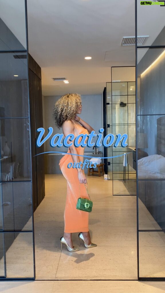 Jazmin Johnson Instagram - ☀️ Ready for some beach fashion inspo? Tell me, how do you like these outfit ideas? Comment your favorites below! 👗👙 Save this and share it for some vacay outfit inspo 😘 #vacay #beachvibes #mexico #BeachFashion #OutfitInspo #springbreak #springoutfit