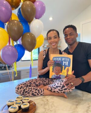 Jazmyn Simon Instagram - 💫Book Birthday Alert💫 
Today is a very special day in the Hill House as REPEAT AFTER ME: Big Things to Say Everyday is OUT! This book has a very special place in our heart! Like most things, it was inspired by our children. Our hope is that at least one child can walk forward boldly knowing the truth about who and what they are! We hope you love it as much as we loved writing it. Pick up a copy TODAY! #LinkInBio #RepeatAfterMe #HappyBookBirthday