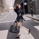 Jeanette Aw Instagram - A classic reinvented. @Prada #Prada #PradaGalleria