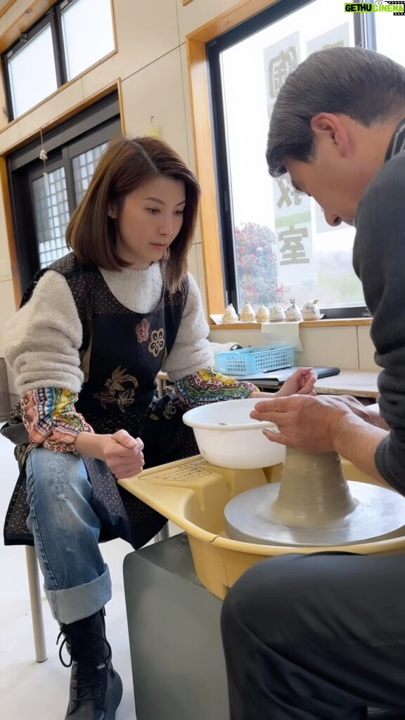 Jeanette Aw Instagram - I’ve always wanted to learn pottery so it’s no surprise that I’d pick this place. I had the sweetest and cutest elderly couple teach me. They asked me what I wanted to make and I figured cups would be the easiest to start with? 🤭 It was so much fun and I absolutely loved it.