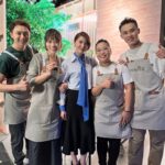 Jeanette Aw Instagram - There’s always time for some quenelle practice and photos during Crème de la Crème. Ep 3 is out, have you watched it?