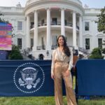 Jeanine Mason Instagram – Day at the WHITE HOUSE supporting #FlaminHot movie. I’m so proud of our community, the way we rally behind each other. It has made all the difference in my life. Honored to be here in support of a beautiful movie about facing perpetual underestimation in the face of adversity but having the desire and will to fight for what you believe in. @evalongoria directed the hell out of it! And @annieggonzalez & @jessejohngarcia are unbelievable. Go watch #FlaminHot on @hulu & @disneyplus! 

Texts with my bestie @katiegrossbard. White House is our Bravo!