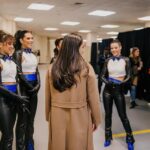 Jeanine Mason Instagram – Had the pleasure of meeting the badass @knickscitydancers this week. Adore them! And absolutely got emotional when @maddieobregon pulled out a photo of baby me signing a shirt for her on the @danceonfox tour. Are you kidding? So proud of you Maddie. Look at you go. 💙

@thegarden @nyknicks