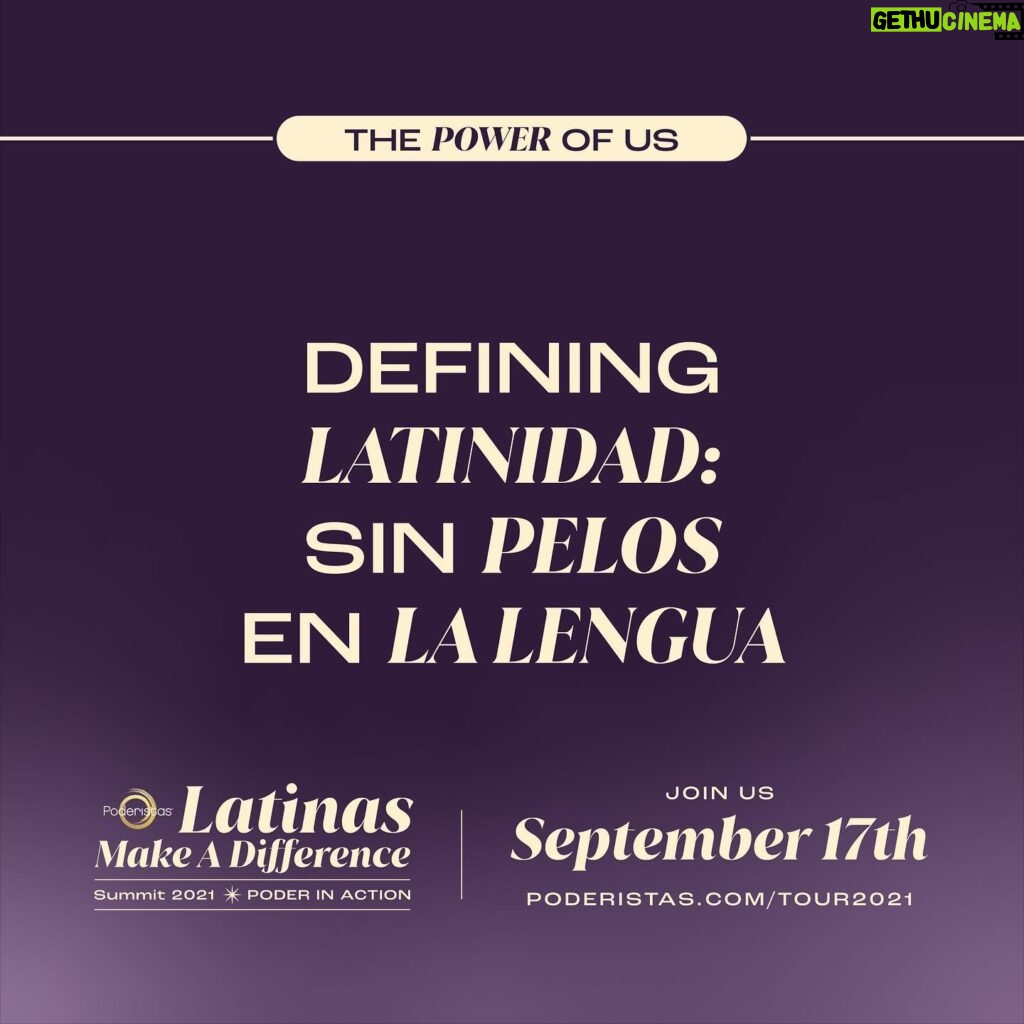 Jeanine Mason Instagram - Join me alongside my amigas @jewleesah & @brownbadassbonita as we unpack Latinidad sin pelos en la lengua! These women fired me up, I can’t wait to share our conversation. ✨ For all my amigas looking for a place to be seen and empowered, you’re invited to @Poderistas Latinas Make A Difference Summit, September 17-19! To kick off #LatinxHeritage month, I’ll be joining leading Latinas to elevate and celebrate our PODER as a catalyst for change. ...And the best, it’s all FREE! Register today at bit.ly/lmad2021 #PoderistasSummit #LMAD2021