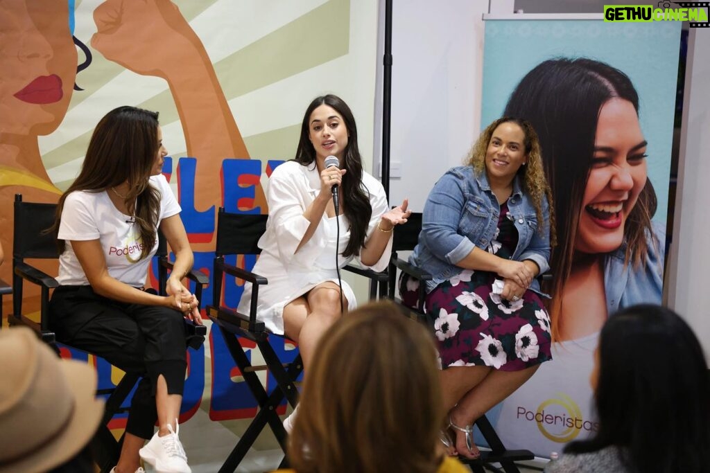 Jeanine Mason Instagram - It was an honor to be in Miami, my hometown, for the kick-off of early voting in the Florida primary election with some incredible amigas and Florida mujeres at @Poderistas Cafecito Chat!☕️🧡 The event was a wonderful reminder of the power Latinas hold at home, in the economy, and in the voting booth. 🗳The midterm elections are coming up quick! Visit Poderistas.com/poderportal to make sure you are registered and have a plan to vote. #Poderistas Thank you to all the home grown organizations and organizers that are doing this important work. You made me hopeful for what’s to come in our community. I’m with you. Your voice matters, your vote matters. 🤍