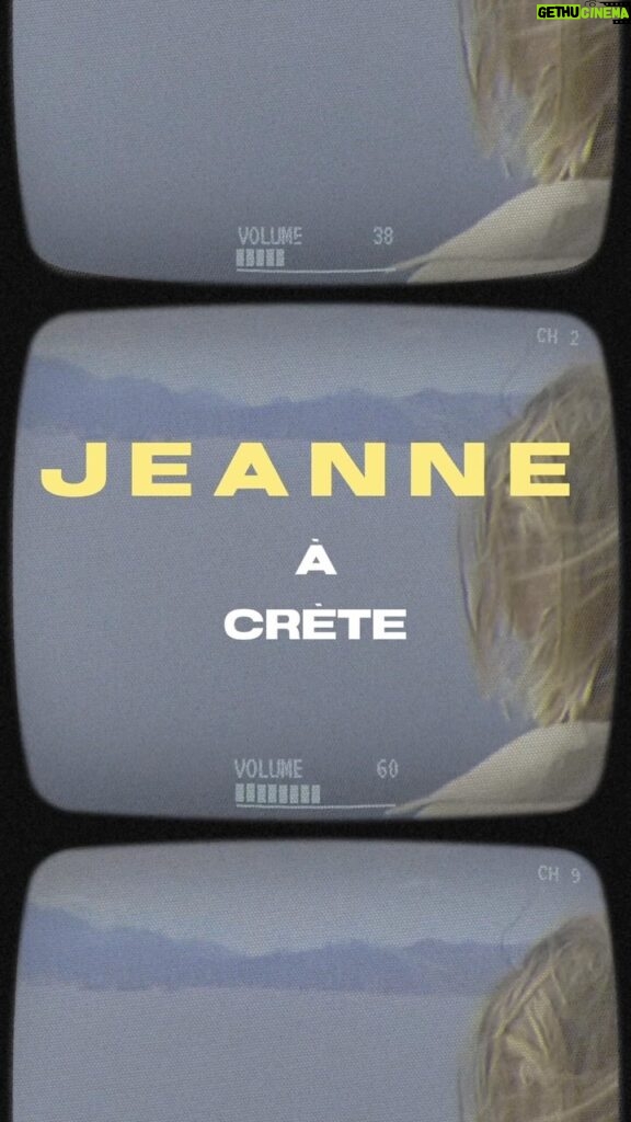 Jeanne Goursaud Instagram - Jeanne a Crète