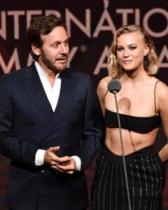 Jeanne Goursaud Instagram - Thank you @iemmys @filmedienrw I had an amazing time! Congratulations to everyone nominated and to all the winners 💥❤️ Thank you to the best crew in picture number 5 Hair @riadazarhair Make up @marishten Stylist @alexhuber_creative Outfit @theunissen.paris @agenturabovetheline @martensgarten Photographers: Tobias Prasse / Dirk Anschutz / Ralph Sondermann DANKE @tanjaguess @leopold.hoesch