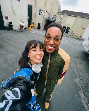 Jeannie Elise Mai Instagram - Yooo how did I accidentally get a part in Anderson Paak’s directorial debut film K-POPS?!?!🥲🎬 Tbh I started tearing up watching Anderson and his son singing & dancing together in the film 🥹 what a generational flex 👏✨ so grateful to be closing out the year with dope opportunities before I leave for Vietnam ✈️