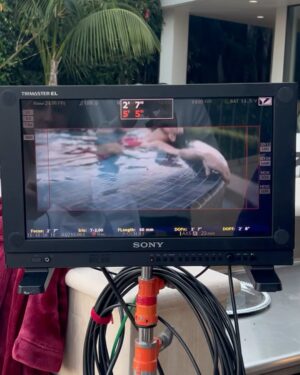 Jeannie Elise Mai Instagram - That’s a wrap on my dream role 🥹🎬 it me, Baby 💟 g-wagon drivin, pill poppin Malibu baddie💋

(ﾉ◕ヮ◕)ﾉ*:･ﾟ✧
Directed by @sammcoppola 
DP @idanmenin 
Hair & make up @nattylanz_makeup 
Costume designer @rachellemoser