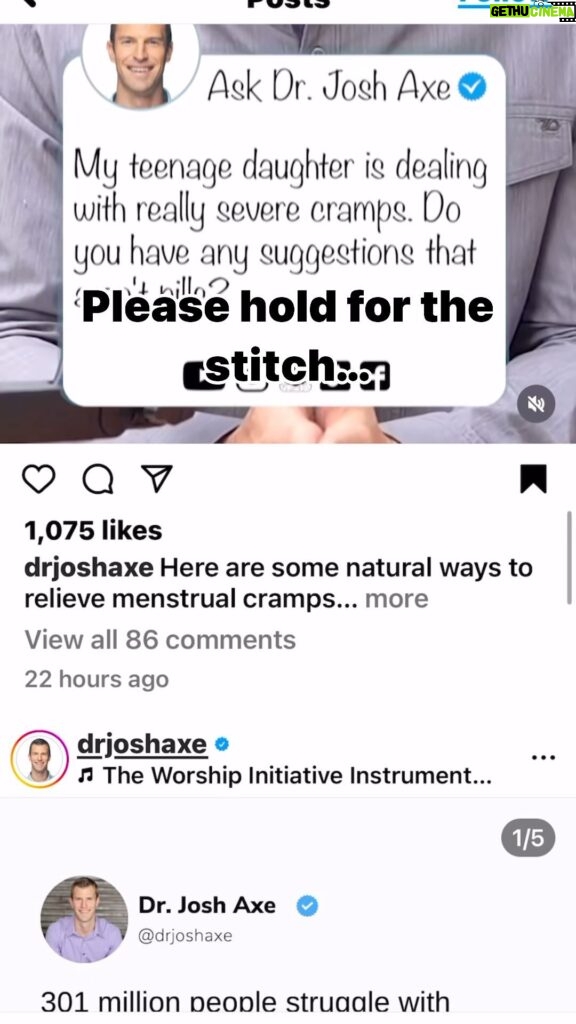 Jen Gunter Instagram - This dude is such an example of misogyny in the world of “alternative medicine.” The main cause of primary dysmenorrhea (“regular” painful periods) is prostaglandins. Denying this means you want to hide something from women and girls, or are just too uneducated to know. There are of course other causes of painful periods, such as endometriosis and adenomyosis, and these are referred to as secondary dysmenorrhea. There are evidence based treatments, and when someone asks for therapies that aren’t pills, the first thing to do is to explain that NSAIDs can be highly effective for primary dysmenorrhea. The person asking the question might not know! An ethical person would explain that the vitamins and herbal remedies are poorly tested compared to medications and may not contain what they claim. In addition, hormonal contraception of all kinds can be very effective for primary dysmenorrhea. The best evidence for non medication alternatives for painful periods seems to be a TENS unit. I have a whole chapter on alternative approaches for painful periods in my book Blood. It isn’t wrong to choose these methods, it is wrong for anyone to misinform about them. When you present options that are unstudied or understudied it is important people know that so they truly have informed choice. And don’t tell a teen or woman that her painful periods are due to stress. Just don’t. It wasn’t stress that kept me home from school one day each cycle, it was my effing prostaglandins. Then again, maybe chiropractors and naturopaths don’t actually learn about prostaglandins in school, which wouldn’t surprise me.