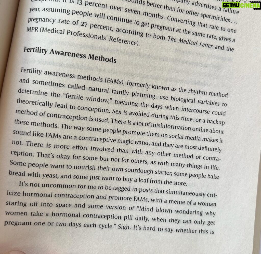 Jen Gunter Instagram - I get a lot of questions via DM, and it is rare for me to get one related to the menstrual cycle that isn’t found in my book, Blood. I address fertility awareness methods in detail so people can make educated choices about what works for them. There are different methods and they shouldn’t all be lumped in together. I believe in contraceptive choice, and for some people these are very good choices. For other people, they are not. I also have another chapter that discusses the dark side of apps that are used for menstrual tracking. There can be real privacy concerns with these apps as well as some of the apps for fertility awareness methods. Did you know in one study when a woman’s period came at a different time than the menstrual tracking app predicted, that she blamed herself (as in my period is wonky this month), but in reality the app was incorrect. If you want to know more, please check out Blood!