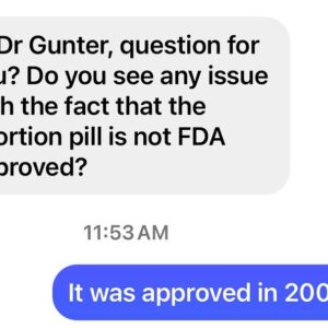 Jen Gunter Instagram - There is a lot of disinformation out there. 

However, there are reputable places to find good information. Swipe to see the video of my quick search for “Is mifepristone FDA approved.” Numerous reputable sites came up, like the FDA, ACOG, and KFF to name a few. 

Since the question is about the FDA, that is the best place to look. In addition to a statement from the FDA indicating mifepristone was approved in 2000, in the search you can see also the package insert, which would only exist if the medication is FDA approved. 

Asking questions is fine. Like I said, a lot of disinformation out there. But anyone telling you that mifepristone isn’t FDA approved is a lying misogynist (not gonna mince words).