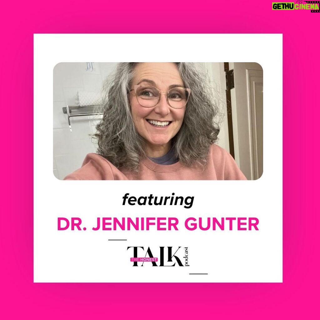Jen Gunter Instagram - Guess who our next guest is on The Honest Talk?! Best-selling author and women’s health guru Dr. Jennifer Gunter joins Jen and Catherine for a no-holds-barred conversation that you don’t want to miss. Dr. Gunter’s latest book Blood has just hit bookshelves across North America and around the world, and in this wide-ranging chat she addresses myths, stigmas, and taboos around menstruation, the reason women’s health research lags behind men’s, how to talk to your daughters and sons about reproductive health; and so much more! Check out our website and your favourite streaming platform to hear more from @drjengunter 🎧