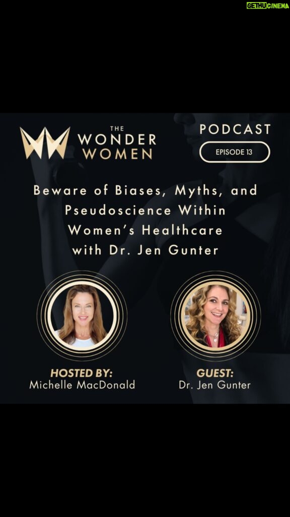 Jen Gunter Instagram - 🎙️✨ Our latest podcast episode is now live! ✨🎙️ Join us as we dive into the murky waters of women’s health with the incredible Dr. Jen Gunter (@drjengunter)! 💪 With misinformation rampant, it’s time to change the conversation and embrace evidence-based facts. Dr. Gunter, renowned OBGYN and myth buster, fearlessly tackles tough topics surrounding sexual and reproductive health. In this episode of The Wonder Women Podcast, she shares invaluable insights to help navigate the complexities of women’s healthcare. From recognizing biases to making informed medical decisions, Dr. Gunter empowers listeners with actionable advice. Tune in to uncover red flags in the health space, challenge misconceptions, and arm yourself with the knowledge you need for better health and wellness. Don’t miss out on this enlightening conversation! Listen now on The Wonder Women Podcast. 🌟 💛 The Wonder Woken Official . . . . . #WomenHealth #MythBusting #EvidenceBasedMedicine #FitLifeJourney #HealthAwareness