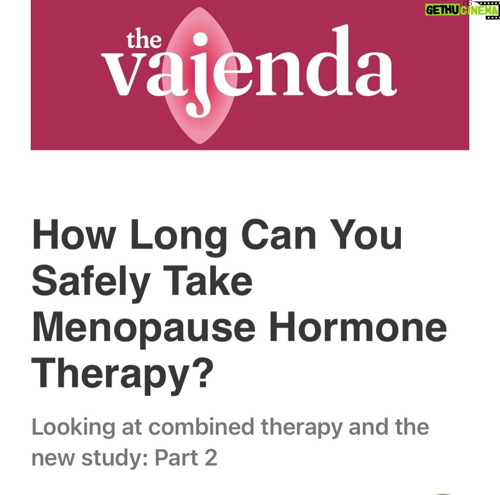 Jen Gunter Instagram - I have finished my review of the new study that looks at use of MHT beyond age 65. Here is a summary, and for the full piece please head to TheVajenda.com. Remember, this is an observational study, so not definitive. ***** Estradiol and either progesterone or a progestin continued after age 65 was not associated with an increased risk of mortality, colon cancer, cardiovascular disease, or dementia. These are important takeaways. This study doesn’t support combined MHT reducing the risk of dementia or the progesterone-based regimens protecting the heart. The data for the progestin-based regimens protecting the heart was a bit all over the place. Overall, progestin regimens tended to perform better in several domains, which is surprising given the findings of other observational studies. There was, as expected, an increased risk of breast cancer, more so with progesterone vs progestin regimens, which has not been shown in other observational data. Until now, the data suggested progesterone has a lower risk of breast cancer. The lowest dose of transdermal estradiol wasn’t linked with an increased risk of breast cancer, but whether that is a true effect or not isn’t possible to know. Progestins were more protective than progesterone for endometrial cancer, and I think this is one of the more important findings. I think this needs further study and might be something for someone at high risk for endometrial cancer to consider when thinking about MHT. The authors concluded that estrogen plus progestin “exhibited risk reductions in endometrial and ovarian cancers, ischemic heart disease, congestive heart failure, and venous thromboembolism.” In contrast, estrogen plus progesterone “exhibited risk reduction only in congestive heart failure.” For those who want to continue MHT past age 65, as long as they are aware of the increased risk of breast cancer and aware that there may be some unanswered questions about progestin vs. progesterone, there is no reason to say they shouldn’t, given the mortality data is neutral and that they understand this is based on observational data.