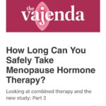 Jen Gunter Instagram – I have finished my review of the new study that looks at use of MHT beyond age 65. Here is a summary, and for the full piece please head to TheVajenda.com. Remember, this is an observational study, so not definitive. 

*****

Estradiol and either progesterone or a progestin continued after age 65 was not associated with an increased risk of mortality, colon cancer, cardiovascular disease, or dementia. These are important takeaways.

This study doesn’t support combined MHT reducing the risk of dementia or the progesterone-based regimens protecting the heart. The data for the progestin-based regimens protecting the heart was a bit all over the place. 

Overall, progestin regimens tended to perform better in several domains, which is surprising given the findings of other observational studies.

There was, as expected, an increased risk of breast cancer, more so with progesterone vs progestin regimens, which has not been shown in other observational data. Until now, the data suggested progesterone has a lower risk of breast cancer. The lowest dose of transdermal estradiol wasn’t linked with an increased risk of breast cancer, but whether that is a true effect or not isn’t possible to know. 

Progestins were more protective than progesterone for endometrial cancer, and I think this is one of the more important findings. I think this needs further study and might be something for someone at high risk for endometrial cancer to consider when thinking about MHT. 

The authors concluded that estrogen plus progestin “exhibited risk reductions in endometrial and ovarian cancers, ischemic heart disease, congestive heart failure, and venous thromboembolism.” In contrast, estrogen plus progesterone “exhibited risk reduction only in congestive heart failure.” 

For those who want to continue MHT past age 65, as long as they are aware of the increased risk of breast cancer and aware that there may be some unanswered questions about progestin vs. progesterone, there is no reason to say they shouldn’t, given the mortality data is neutral and that they understand this is based on observational data.