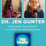 Jen Gunter Instagram – I sat down with the brilliant Dr. Jen Gunter (@drjengunter), OB/GYN and fierce advocate for women’s health, on this must-listen TED Health episode out today! Dive into the truth behind period myths as Dr. Gunter debunks the idea of menstrual syncing, pheromones and more. 

Don’t miss this conversation and grab your copy of her book, “Blood: The Science, Medicine, and Mythology of Menstruation” to empower yourself with knowledge! Listen to the full @TED Health episode wherever you get your podcasts.