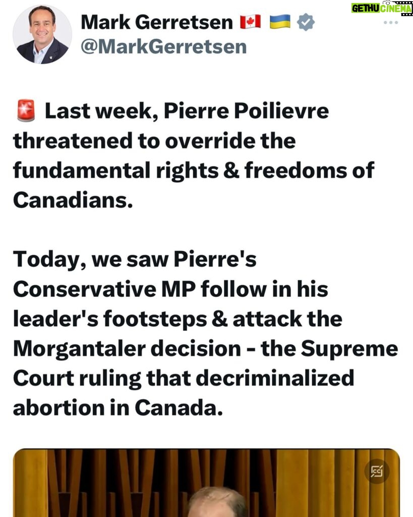 Jen Gunter Instagram - Canada, this is not a drill. The Conservatives want to restrict abortion. Abortion rights are on your next ballot!!!!!