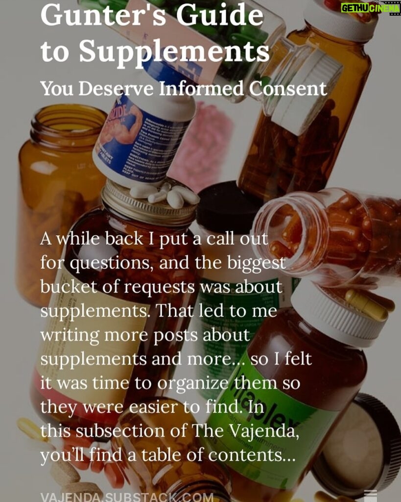 Jen Gunter Instagram - I get asked about supplements a lot, so I decided to organize all my posts in a subheading on my Substack, TheVajenda.com. Look, if the supplement industry isn’t going to give you the information you need for informed consent, I will. I have basic posts on understanding the different types of supplements, as well as the money to be made, the backstory behind the lack of legislation in the US, and posts about specific products. One issue with supplements is that they often don’t contain what they claim, they can be contaminated with microbials, and be adulterated with pharmaceuticals or even poisons. In a study published in JAMA (2024), researchers looked at the accuracy of labeling for products containing galantamine, a medication used to treat dementia (primarily Alzheimer’s disease), but it has some off-label indications as well. Galantamine offered a unique opportunity to compare the accuracy of labeling for a prescription product versus a supplement, as galantamine is available as both a prescription (regulated) and as a supplement (unregulated). With the regulated prescription (generics were chosen), the amount of galantamine in the pills was between 97.5% and 104.2% of the amount indicated on the label, which is not an uncommon margin of error, and there was no bacterial contamination. However, with the unregulated, over-the-counter supplement version, the amount of galantamine ranged from less than 2% to as much as 110% percent of what was printed on the label, and only one product contained what is claimed with the same margin of error as the prescription products. In addition, three or 30% of the supplements were contaminated with genes for the enterotoxin produced by Bacillus cereus, which is a cause of food poisoning. Please head over and check it out so you can be informed. Because you can’t make an informed choice without the I formation!