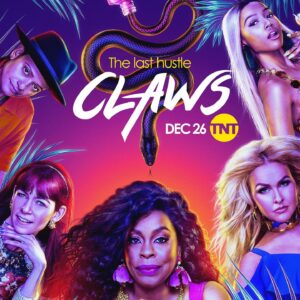 Jenn Lyon Instagram - Merry Christmas ya filthy animals! December 26th coming into your homes, faces, and eyeballs. #clawsup #claws #desna #jen #polly #virginia #quietann #crew #nails💅 #dixiemafia #squadgoals