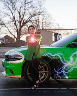 Jenna Frank Instagram - It’s Morphin Time 💚 #ripjdf