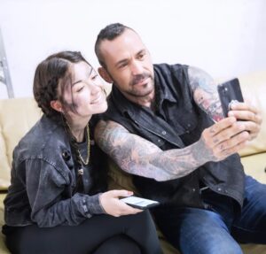 Jenna Frank Instagram - my whole world , missing you so much 💚